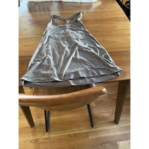 Lululemon Gray Racerback Tank Top Athletic Workout Athleisure Women S